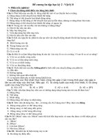 Tổng hợp các đề thi đề cương ôn tập VL8 phẫn