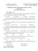 Kiểm tra chất lượng đội tuyển 9 tháng 3/2009