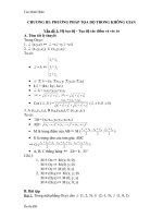 On tap TN 12 phan Hinh giai tich