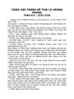 TIEU SU TBT LE HONG PHONG