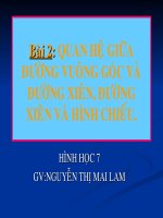 toan7_quan he giua dg vuong goc va dg xien.ppt