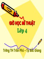 Nặ con vật quen thuộc- lớp 4