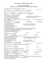 Đề ôn tập môn Sinh học 12