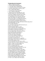 Word Transformation (Noun)