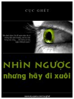 Nhin ngược nhưng hãy đi xuôi 