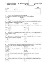 Đề KSCL cuối năm - CB/ GDTX