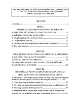 một số giải pháp và kiến nghị nhằm nâng cao hiệu quả công tác kiểm tra hành chính tại  xí nghiệp  thương mại mặt Đất nội bài