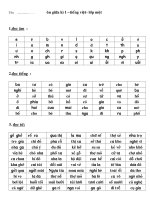 ôn tập giữa kì 1