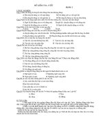 Đề KT 1 tiết-Mã 1