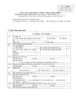 GIẤY ĐỀ NGHỊ HOÀN THUẾ THEO HIỆP ĐỊNH  TRÁNH ĐÁNH THUẾ HAI LẦN GIỮA VIỆT NAM VÀ ………..