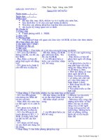 GIao An sinh Vật 8 từ Tiết 1 đến tiết 20