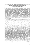 SỰ ẢNH HƯỞNG CỦA THÁI ĐỘ NGƯỜI TIÊU DÙNG ĐẾN DOANH NGHIỆP ĐƯỢC THỂ HIỆN NHƯ THẾ NÀO?