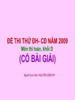 DE THI THU TOAN(KHOI  D)CO BAI GIAI