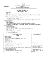 Giáo án lớp 3 - Mai