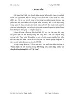 Giám định và bồi thường trong BH hàng hóa xuất nhập khẩu vận chuyển bằng đường biển tại Việt Nam” 