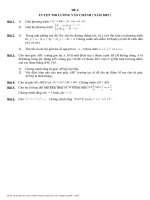 Đề ôn thi tuyển lớp 10 - Môn Toán - Đề 6