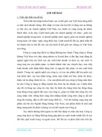 “ Cạnh tranh để phát triển sản phẩm  dệt may của Công ty cung ứng dịch vụ Hàng Không”.