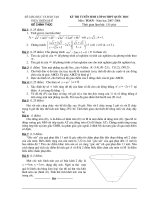 Đề Toán PT Quốc Học 07