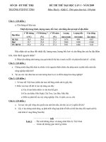 Đề thi ĐH 2009- Tư liệu địa lí phổ thông