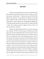 Các biện pháp thúc đẩy quan hệ giữa Việt Nam - Myanmar