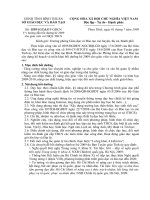 Hướng dẫn bồi dưỡng hè 2009 cho GV và CBQL THCS