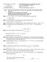 ĐỀ THI CHỌN HỌC SINH GIỎI GIẢI TOÁN – LÝ – HÓA – SINH TRÊN MÁY TÍNH CẦM TAY NĂM HỌC 2011-2012 MÔN TOÁN LỚP 11 GDTX – SỞ GIÁO DỤC VÀ ĐÀO TẠO LONG AN