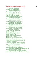 Ca dao về quan hệ gia đình, xã hội