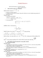 ĐỀ THI THỬ ĐẠI HỌC CAO ĐẲNG MÔN TOÁN ĐỀ SỐ 191