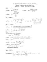 Đề thi GTMT cấp TP 2003-2004