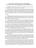 Đáp án câu hỏi 80 năm LS CD VN, NA