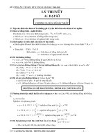 Đề cương ôn tập toán 9 - Gia Hiệp