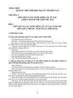 ôn thi vào lớp 10 ( môn lịch sử)