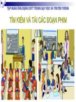 Tìm kiếm và tải phim trên Internet