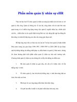 Phần mềm quản lý nhân sự eHR 