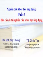 Tìm hiểu về nghiên cứu khoa học ứng dụng - Bai 5