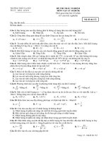 KIỂM TRA TIẾT 50 VL 10(BCB)