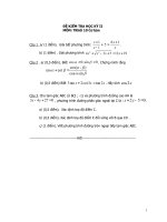 Đề thi HKII toán 10 (CB)