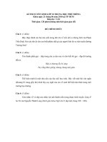 ĐỀ THI TUYỂN SINH LỚP 10 TRUNG HỌC PHỔ THÔNG NĂM HỌC 2010-2011 MÔN NGỮ VĂN 