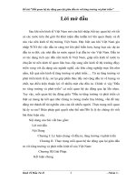 Thực trạng mối quan hệ tác động qua lại giữa đầu tư với tăng trưởng và phát triển kinh tế của Việt Nam: