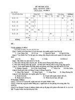 Đề Thi Học kỳ 2 Lịch sử 7 (Đề 2)