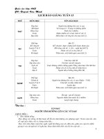 Giáo án khối 4 tuần 13