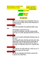 Đê thi vào lớp 10 chuyên Lê Quý Đôn Đà Nẳng