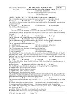 ĐỀ ÔN LUYỆN THI TN-ĐH-CĐ 4