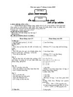 Giáo án thứ 6-Tuần 31-Lớp 4