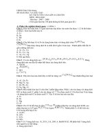 đề thi tỉnh Tiền Giang