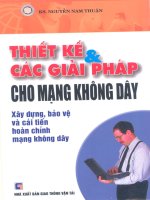 Thiết kế và các giải pháp cho mạng không dây part 1 