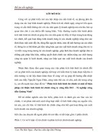 Phân tích tài chính và một số biện pháp cải thiện tình hình tài chính tại công ty xăng dầu b12 