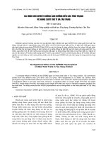 ĐA HÌNH GEN IGFBP2 KHÔNG ẢNH HƯỞNG ĐẾN CÁC TÍNH TRẠNG VỀ NĂNG SUẤT THỊT Ở GÀ TÀU VÀNG