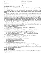 Đề KT 45'' Văn 8