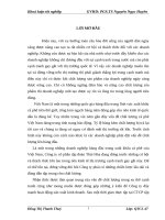 Giải pháp nâng cao chất lượng cà phê xuất khẩu ở Công ty cổ phần tập đoàn Thái Hòa